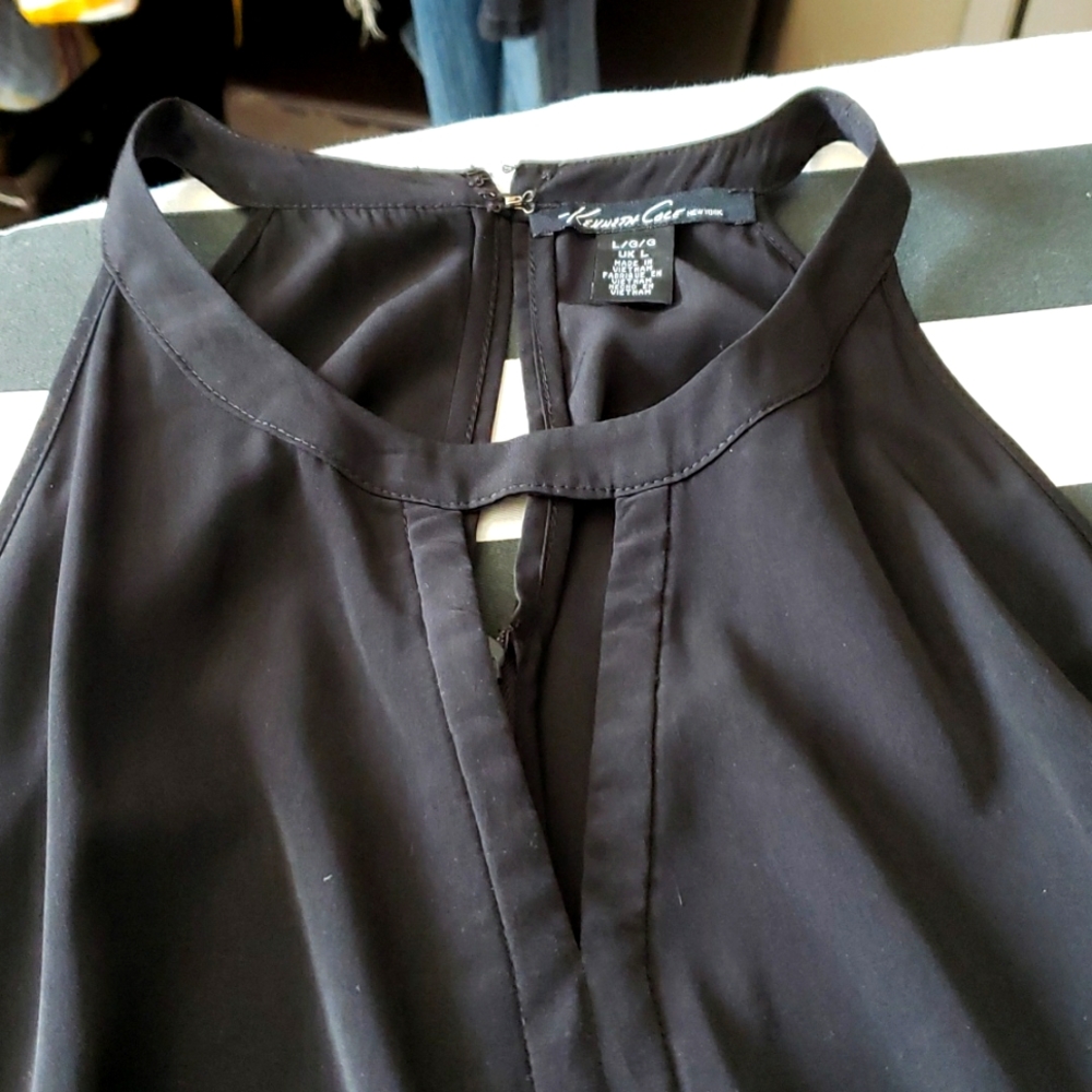 Jet Black Kenneth Cole Jumpsuit L/G/G